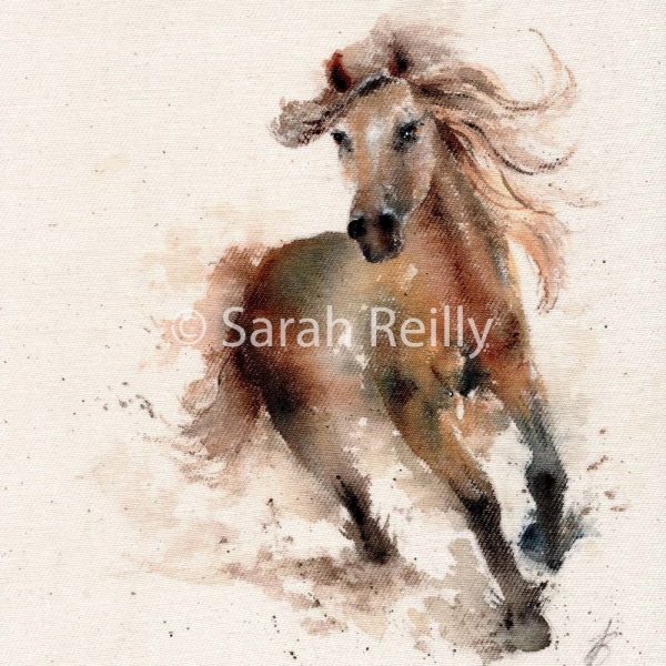 Wind in Her Hair by Sarah Reilly, Suffolk Artist, Love Country by Sarah Reilly