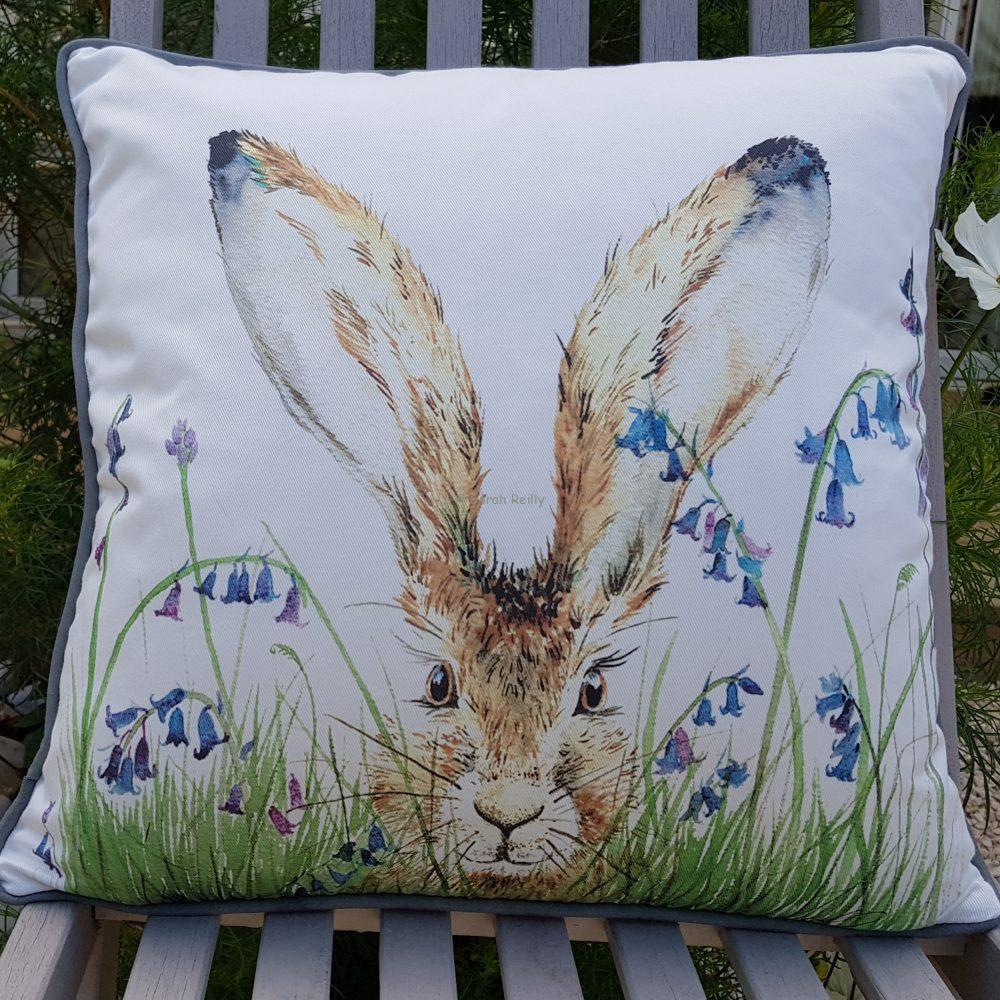 hare cushion covers