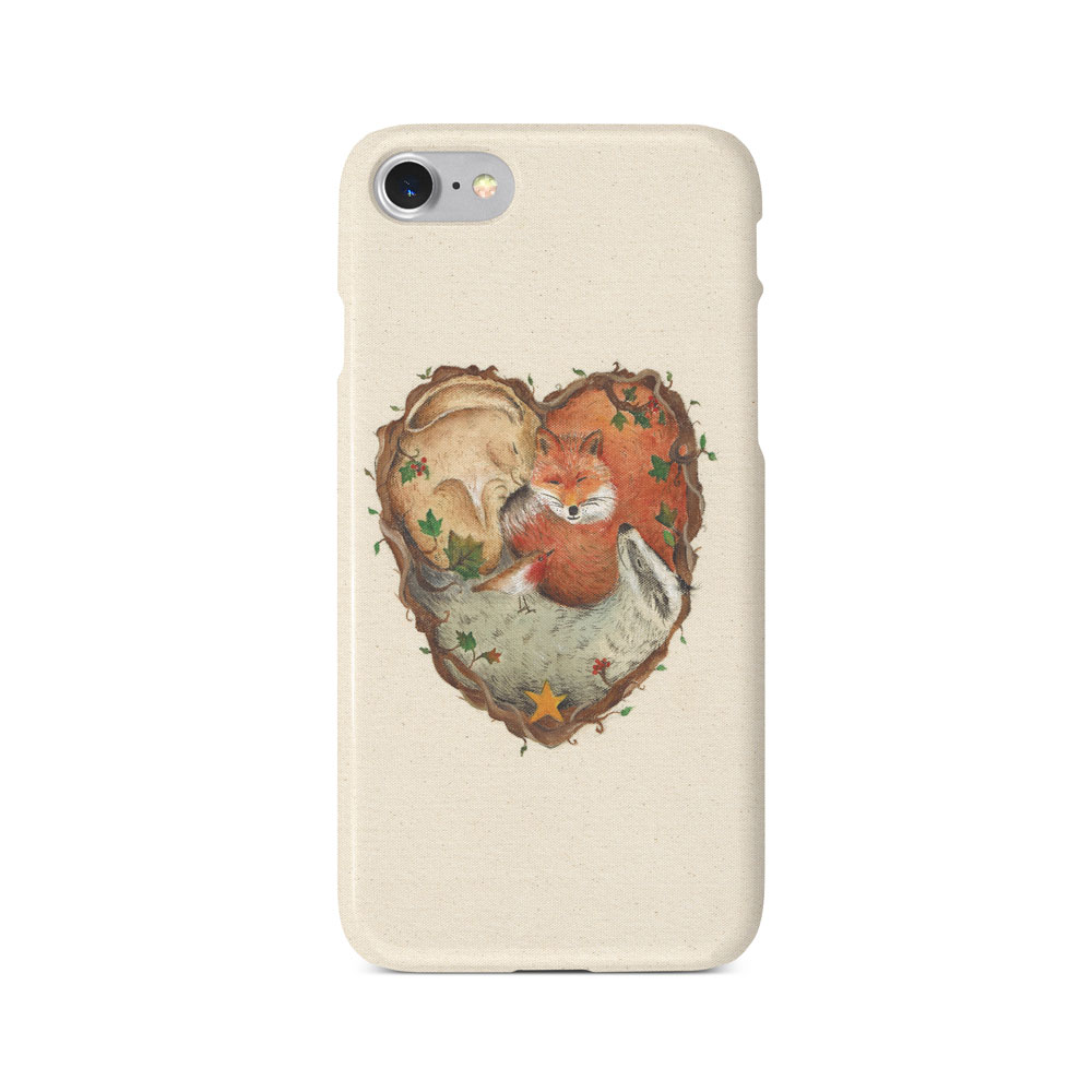 Heart of the Woodland Phone Case Love Country by Sarah Reilly