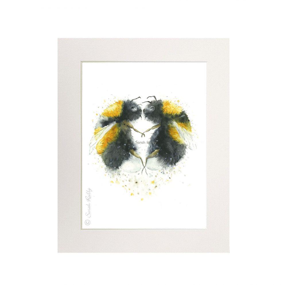 Bumblelove Print (Portrait) - Love Country by Sarah Reilly