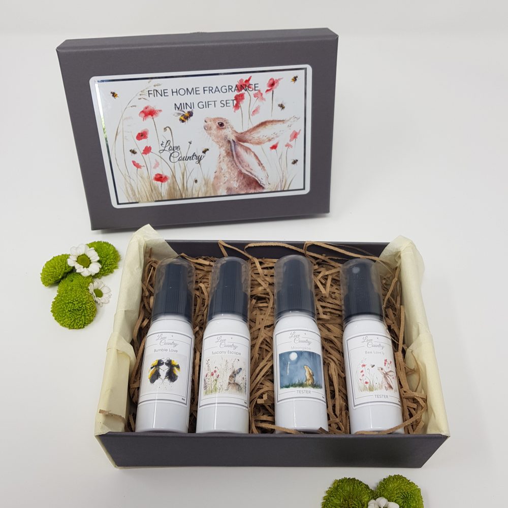 Mini Home Fragrance Gift Set Love Country by Sarah Reilly