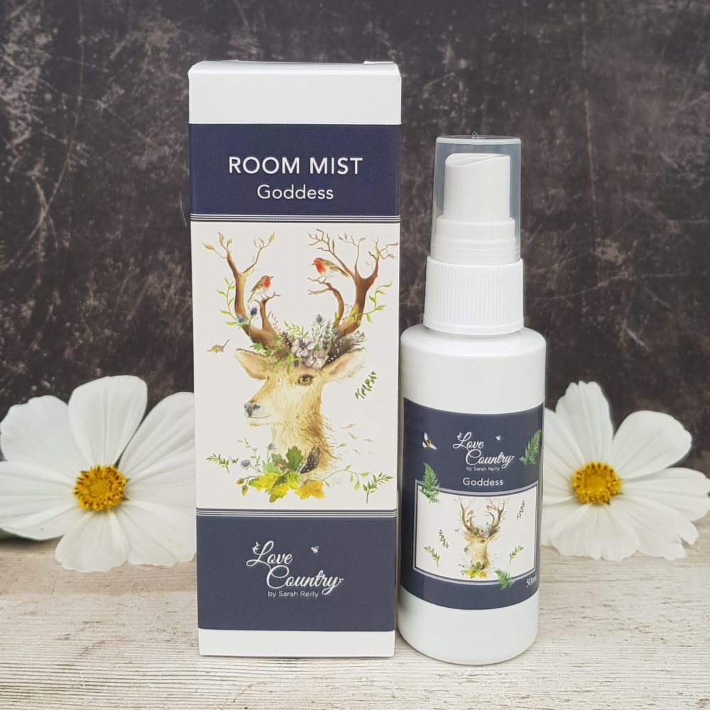 Goddess Room Mist Spray Love Country by Sarah Reilly