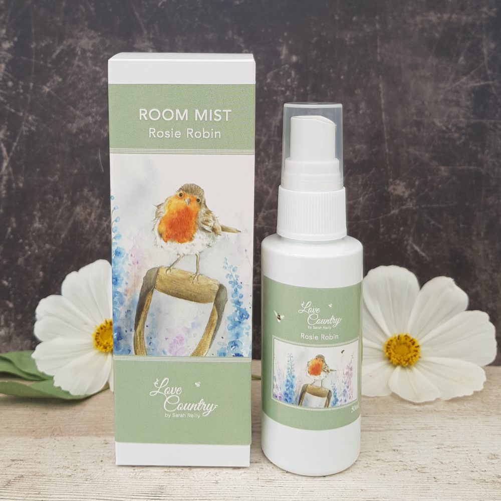 Rosie Robin Room Mist Spray Love Country by Sarah Reilly
