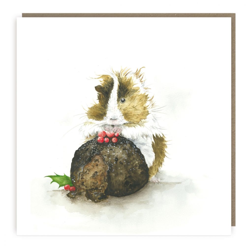 Leave Room for Pudding Greeting Card Love Country by Sarah